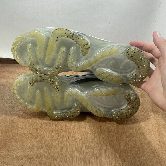 Nike Air VaporMax 2021 FK Men Size 8.5 'White Hyper Royal Volt' [DC9394-100] - Picture 7 of 9